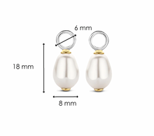 Load image into Gallery viewer, Gold Plated Silver Irregular Shape Pearl Ear Charm
