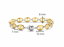 Load image into Gallery viewer, Ti Sento Gold Plated Silver &#39;Coffee Bean&#39; Bracelet
