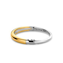 Load image into Gallery viewer, Last one left - Sterling Silver and vermeil sleek Ti Sento bangle - small

