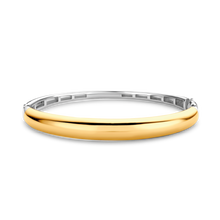 Load image into Gallery viewer, Last one left - Sterling Silver and vermeil sleek Ti Sento bangle - small

