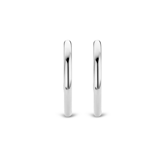 Ti Sento Classic Hoop Earrings, view 2