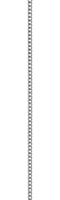Sterling Silver Curb Chain 16in-18in Adjustable