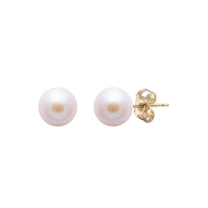 Urban Armour Pink Cultured River Pearl Earring Studs