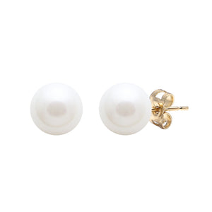 Urban Armour White Cultured River Pearl Earring Studs