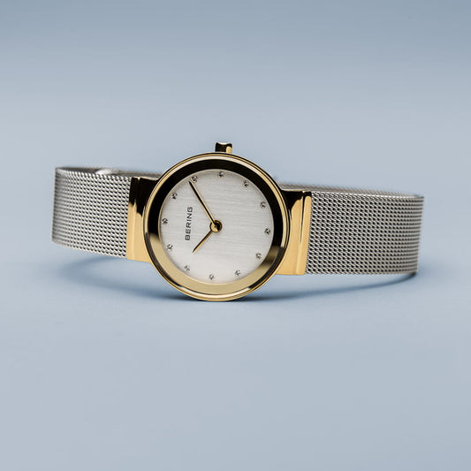 Bering Gold Coloured Stainless Steel Ladies Watch, view 4