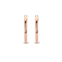 Load image into Gallery viewer, Ti Sento Rose Gold Classic Hoop Earrings
