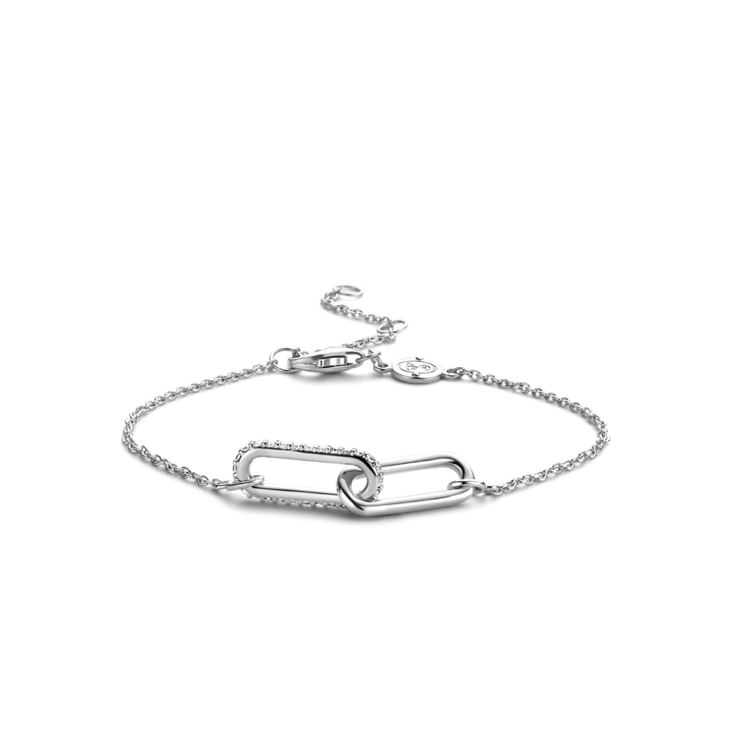 Ti Sento silver link bracelet